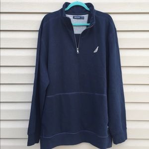Nautica Pullover Size XXL Navy Blue NWT